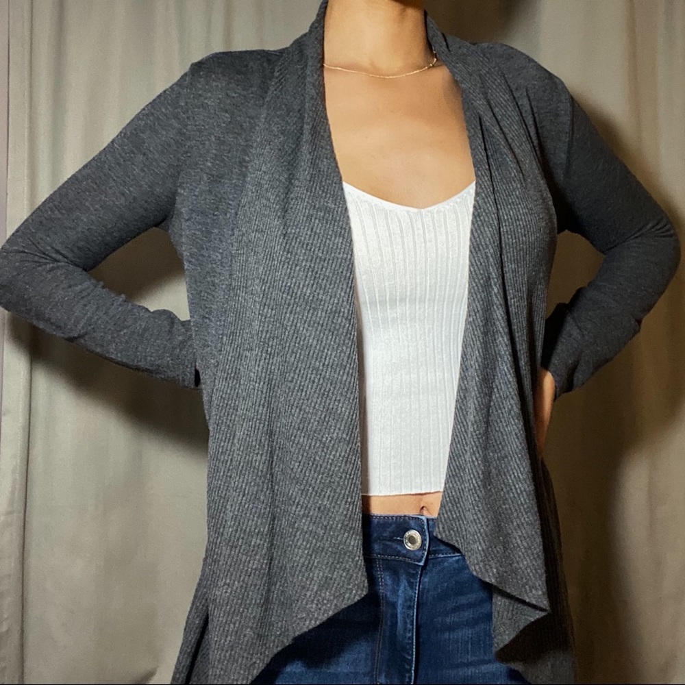 Grey Cardigan